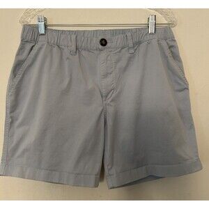 Vtg. Chubbies Men's Boomshakalaka Light Blue Stretch Waist 7” Inseam Size large